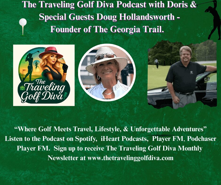 Traveling Golf Diva podcast promo with guests