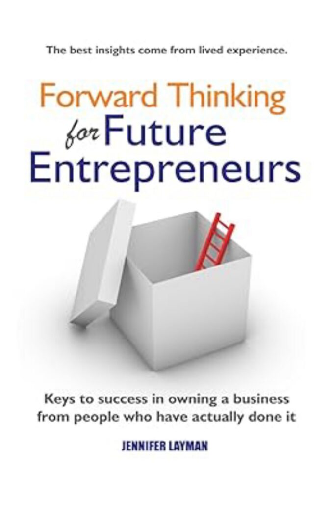 Open box with red ladder book cover